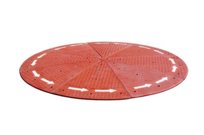 Rondo gumowe ze strzałkami