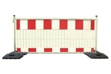 Zapora siatkowa z jedną blachą oklejoną folią 1 gen. 2400 x 1050 mm