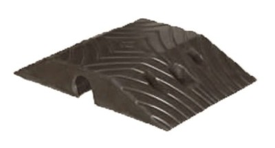 Gumowy próg podrzutowy czarny 405x250x70