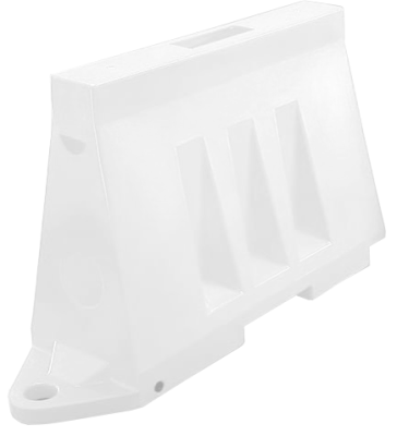Separator drogowy wysoki biały