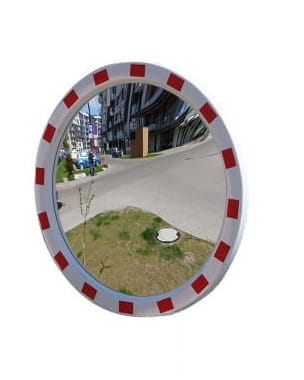 Okrągłe lustro drogowe poliwęglanowe 500mm