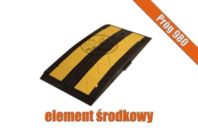 Element środkowy progu zwalniającego listwowego