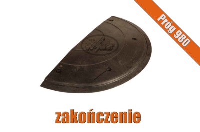 Zakończenie progu zwalniającego listwowego 7 cm