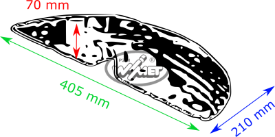 Wykaz wymiarów progu zwalniającego