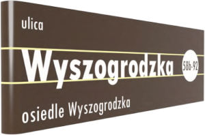 Tabliczka elewacyjna