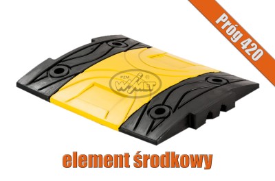 Element środkowy progu salamandra