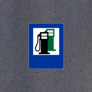 Piktogram prostokątny 1,4x2,5 m - termoznak