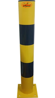 Słupek U12c żółty na podstawce