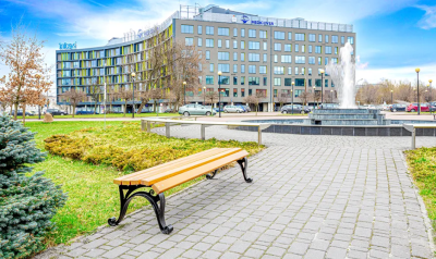 Ławka parkowa Vienna bez oparcia