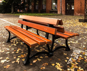 Ławka miejska Baltic duo