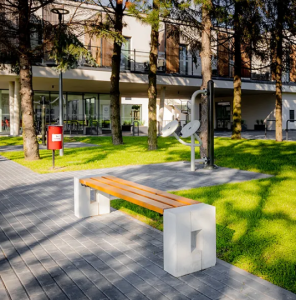 Ławka parkowa Verona bez oparcia