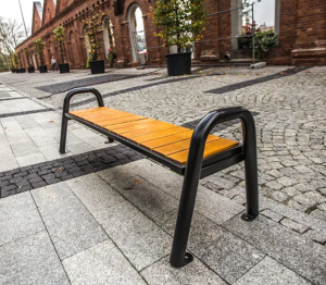 Ławka parkowa Titan bez oparcia Prestige