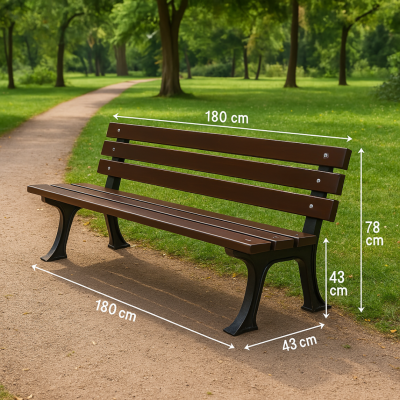 ŁAWKA ŻELIWNA BELWEDER