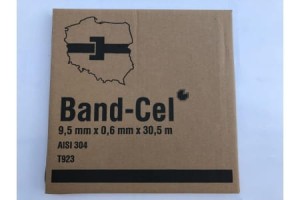 Taśma Band-Cel AISI 304 T923 9,5mm x 0,6mm x 30m karton
