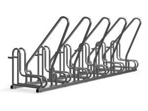 Stojak na rowery RAD-6 z barierką