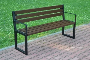 Ławka Zantera z podłokietnikiem - 180cm
