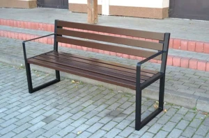 Ławka Gaiora z podłokietnikiem - 180cm