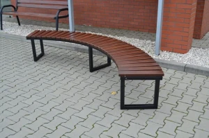 Nowoczesna ławka PANORAMA V 384 cm