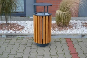 Kosz Plano z daszkiem  - 45l