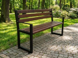 Ławka Parkova z podłokietnikiem - 180cm